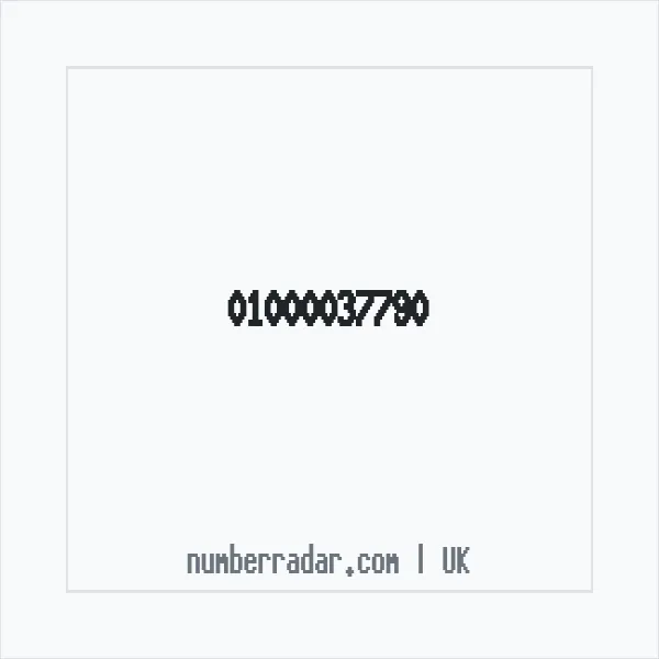 Reverse number check for +44 1000 037790 — who called me?