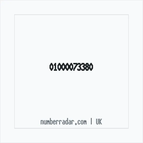 Reverse number check for +44 1000 073380 — who called me?