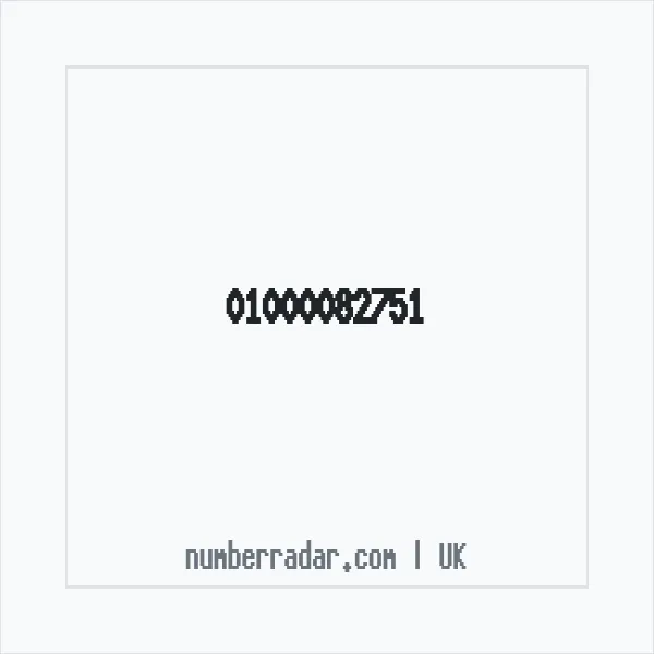 Reverse number check for +44 1000 082751 — who called me?