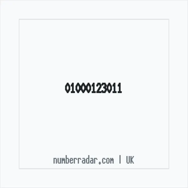 Reverse number check for +44 1000 123011 — who called me?