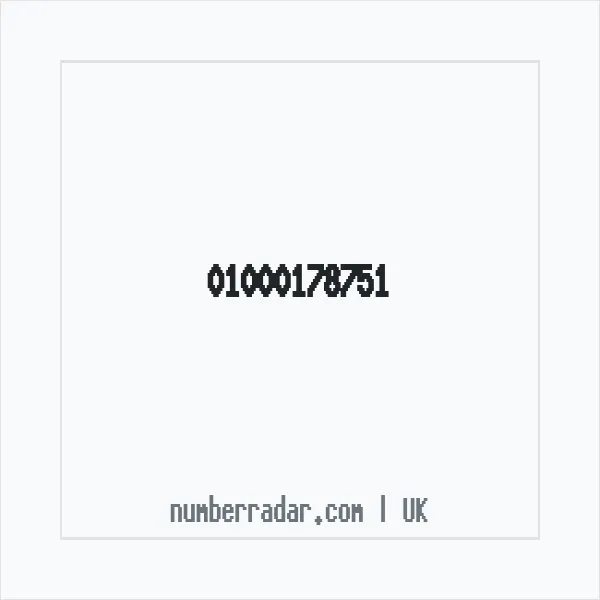 Reverse number check for +44 1000 178751 — who called me?