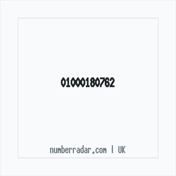 Reverse number check for +44 1000 180762 — who called me?