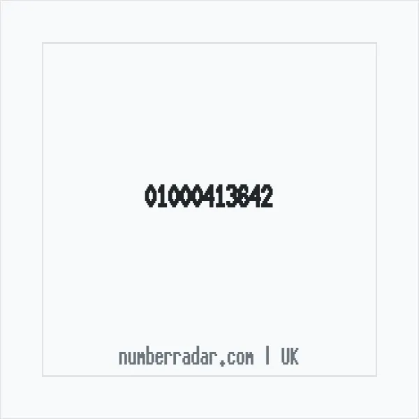 Reverse number check for +44 1000 413642 — who called me?