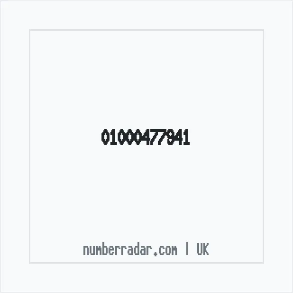 Reverse number check for +44 1000 477941 — who called me?