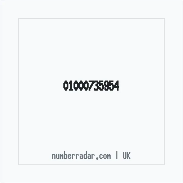 Reverse number check for +44 1000 735954 — who called me?