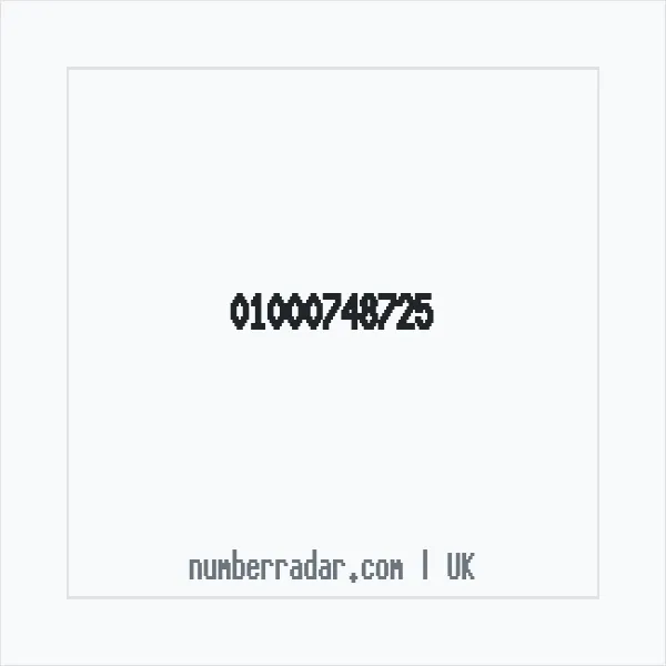 Reverse number check for +44 1000 748725 — who called me?