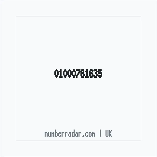 Reverse number check for +44 1000 761635 — who called me?