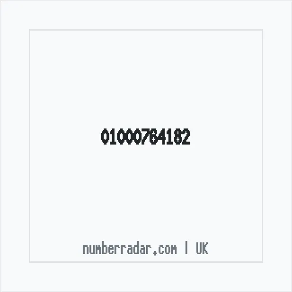 Reverse number check for +44 1000 764182 — who called me?