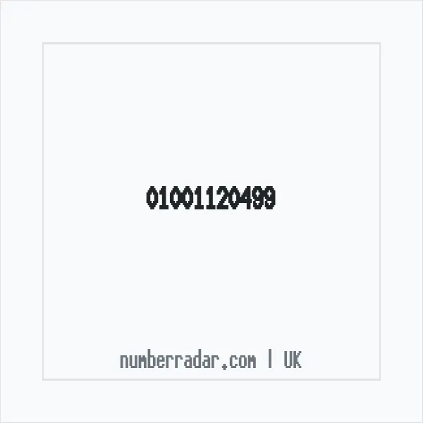 Reverse number check for +44 1001 120499 — who called me?