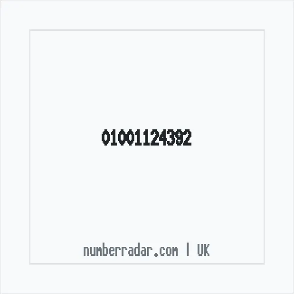 Reverse number check for +44 1001 124392 — who called me?