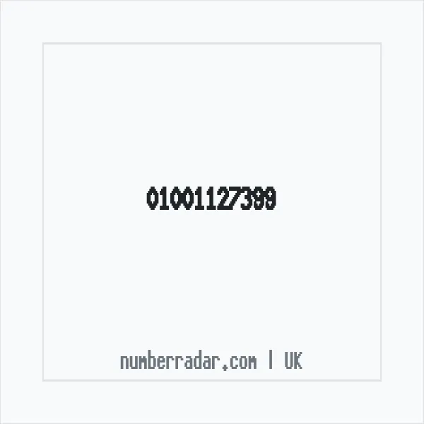 Reverse number check for +44 1001 127399 — who called me?