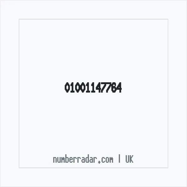 Reverse number check for +44 1001 147764 — who called me?