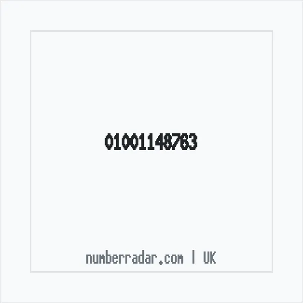 Reverse number check for +44 1001 148763 — who called me?