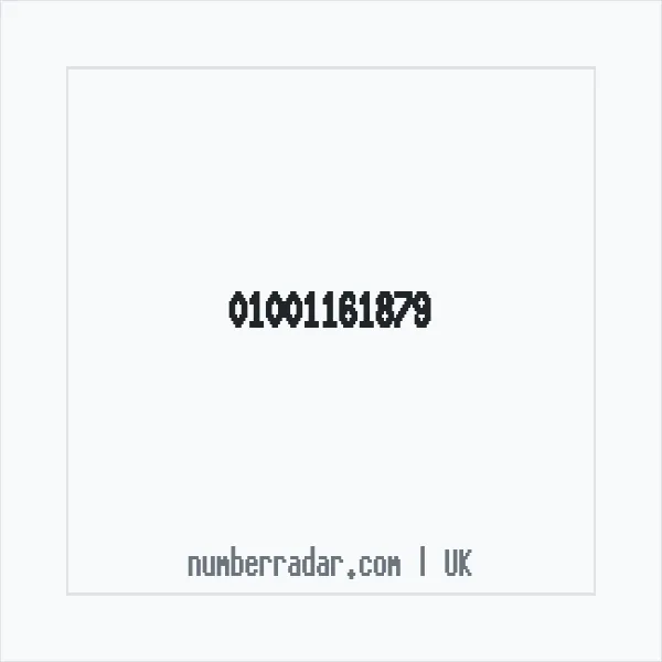 Reverse number check for +44 1001 161879 — who called me?