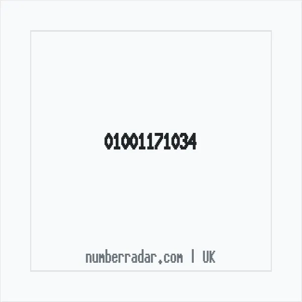 Reverse number check for +44 1001 171034 — who called me?