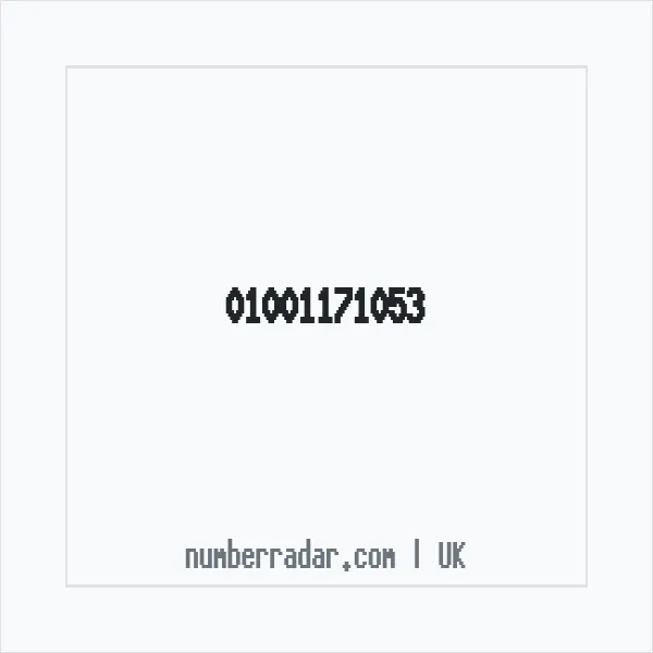 Reverse number check for +44 1001 171053 — who called me?
