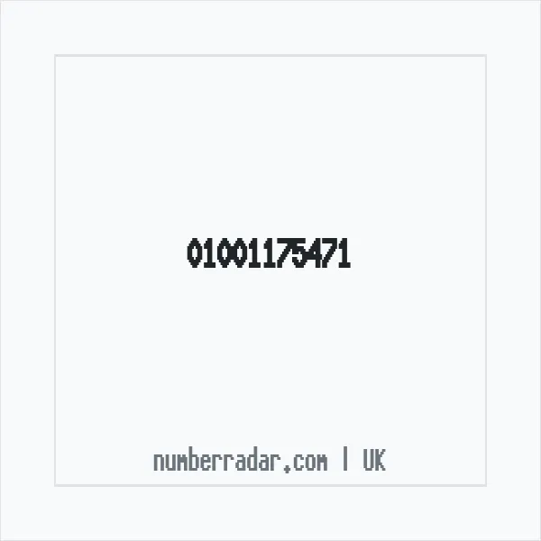 Reverse number check for +44 1001 175471 — who called me?