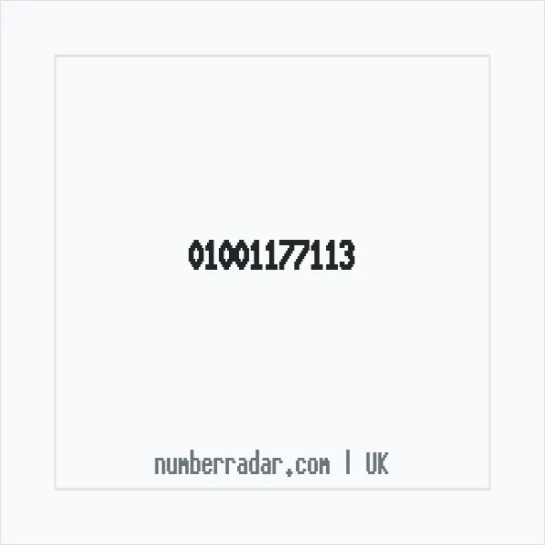 Reverse number check for +44 1001 177113 — who called me?