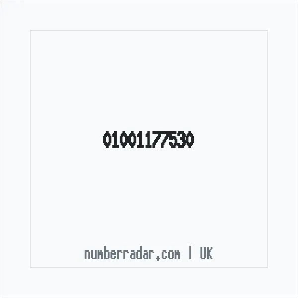 Reverse number check for +44 1001 177530 — who called me?