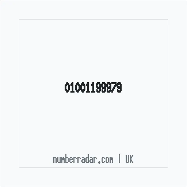 Reverse number check for +44 1001 199979 — who called me?
