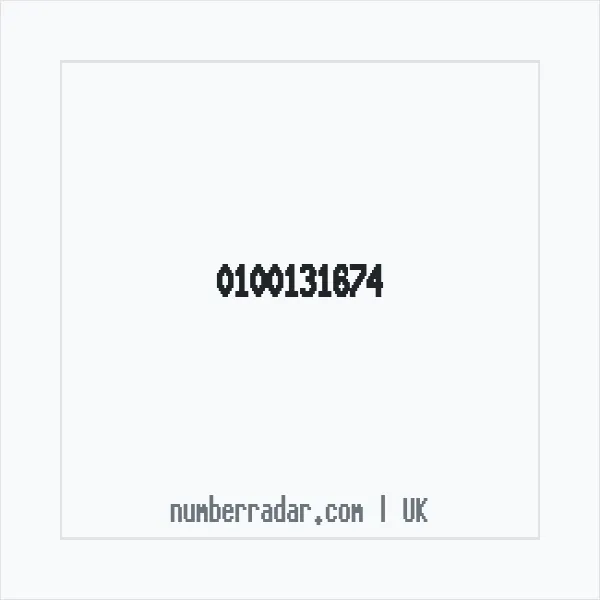 Reverse number check for +44 100131674 — who called me?