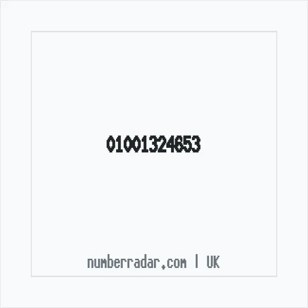 Reverse number check for +44 1001 324653 — who called me?
