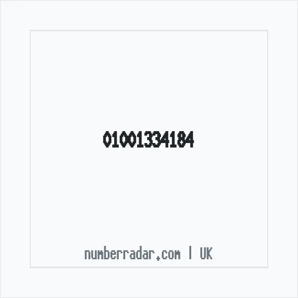 Reverse number check for +44 1001 334184 — who called me?