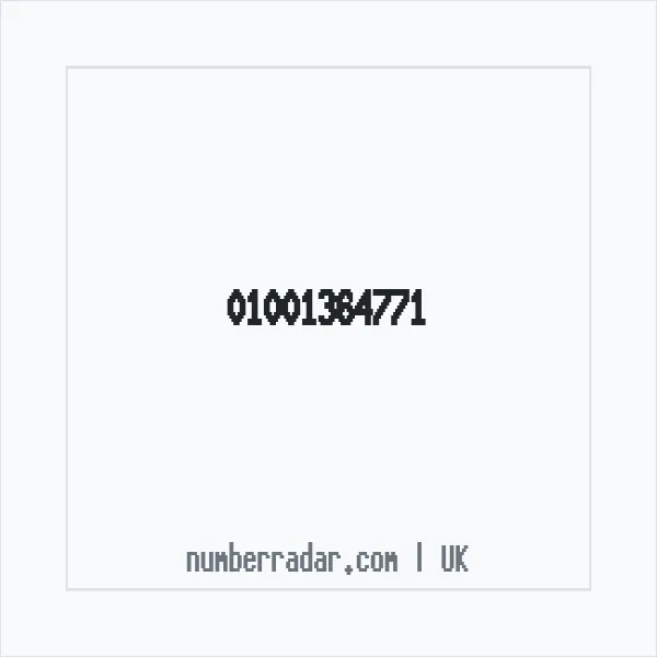 Reverse number check for +44 1001 364771 — who called me?