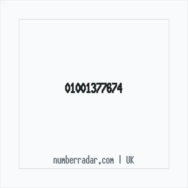Reverse number check for +44 1001 377674 — who called me?