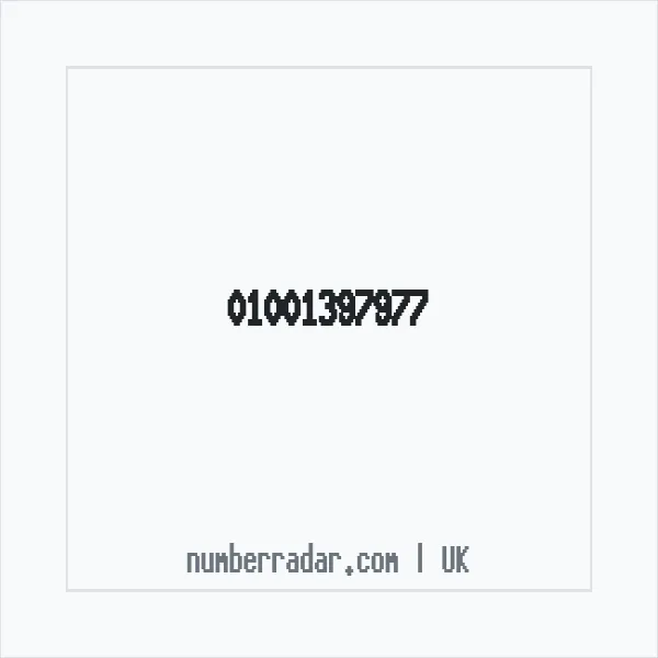 Reverse number check for +44 1001 397977 — who called me?