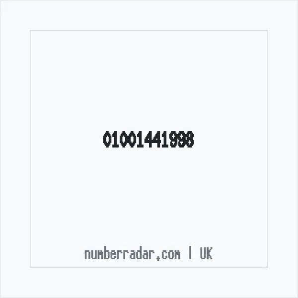 Reverse number check for +44 1001 441998 — who called me?