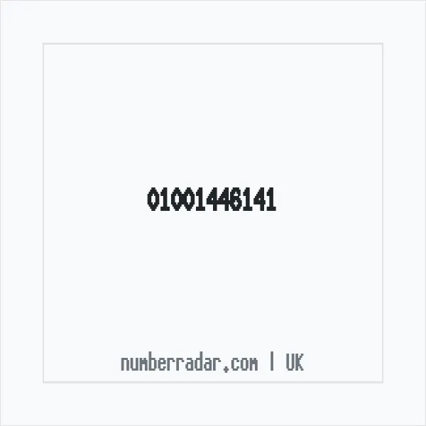 Reverse number check for +44 1001 446141 — who called me?