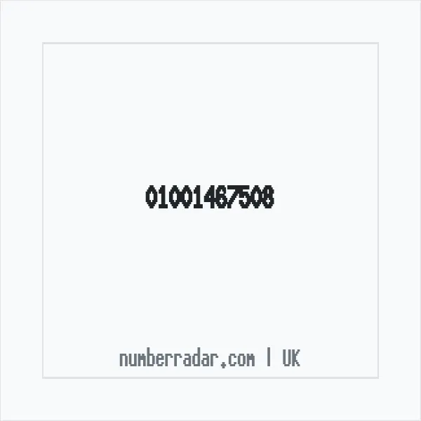 Reverse number check for +44 1001 467508 — who called me?