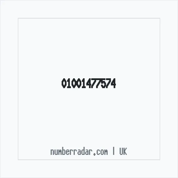 Reverse number check for +44 1001 477574 — who called me?