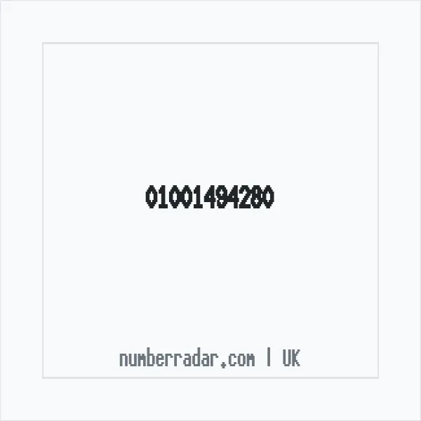 Reverse number check for +44 1001 494280 — who called me?