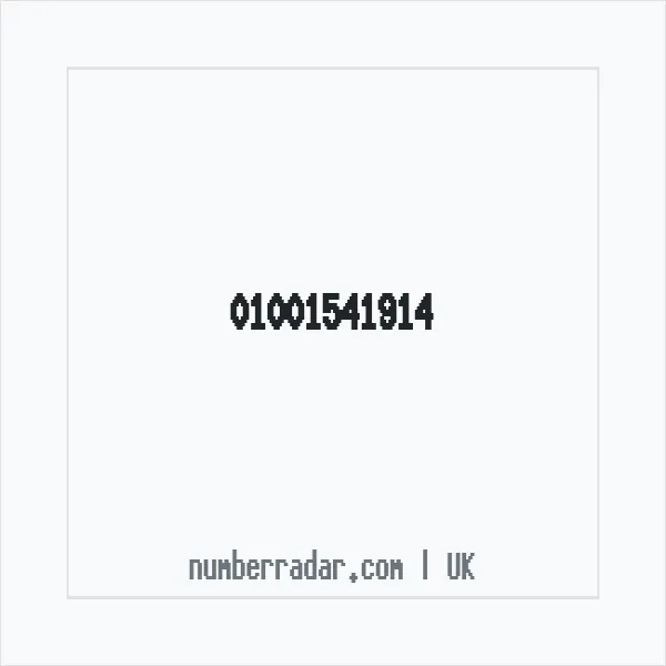 Reverse number check for +44 1001 541914 — who called me?