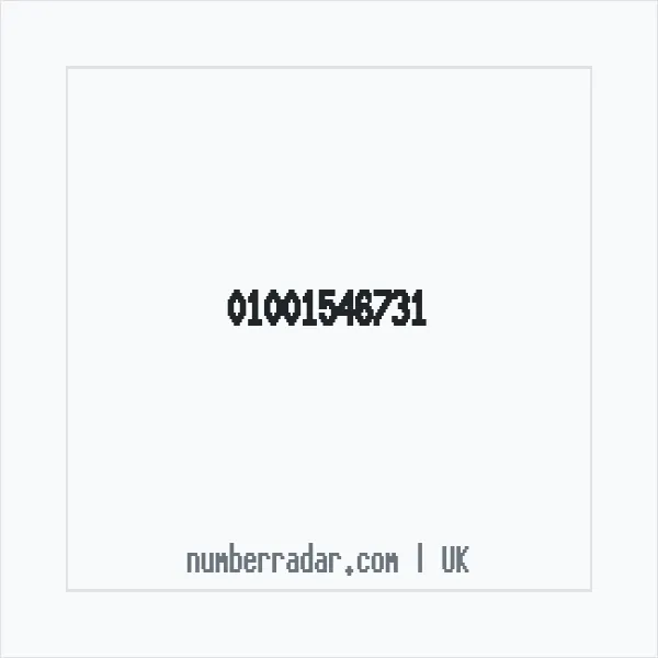 Reverse number check for +44 1001 546731 — who called me?