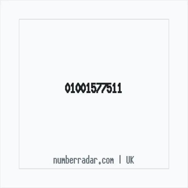 Reverse number check for +44 1001 577511 — who called me?