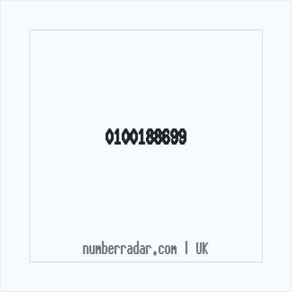 Reverse number check for +44 100188699 — who called me?
