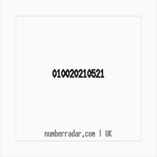 Reverse number check for +44 (1002) 021-052 — who called me?