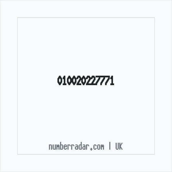 Reverse number check for +44 (1002) 022-777 — who called me?