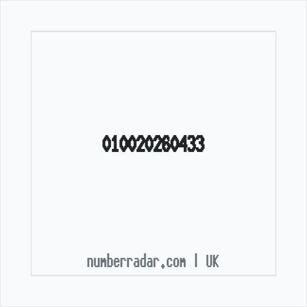 Reverse number check for +44 (1002) 026-043 — who called me?