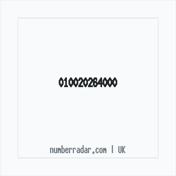 Reverse number check for +44 (1002) 026-400 — who called me?