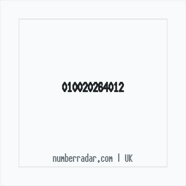 Reverse number check for +44 (1002) 026-401 — who called me?