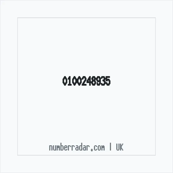 Reverse number check for +44 100248935 — who called me?