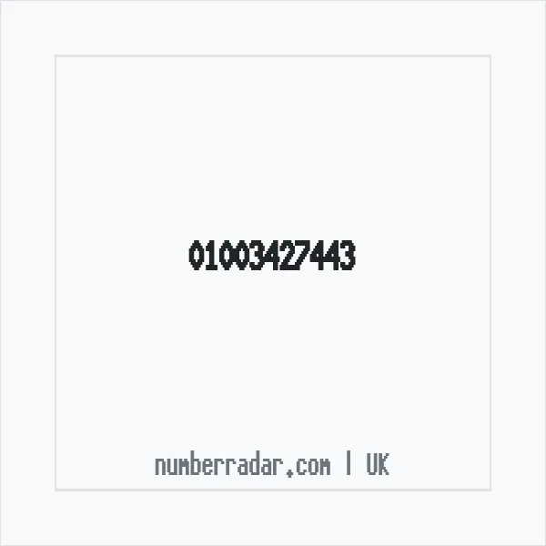 Reverse number check for +44 1003 427443 — who called me?