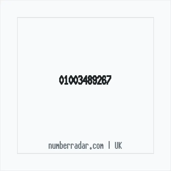 Reverse number check for +44 1003 489267 — who called me?