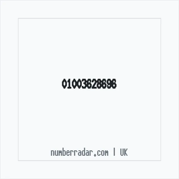 Reverse number check for +44 1003 628696 — who called me?