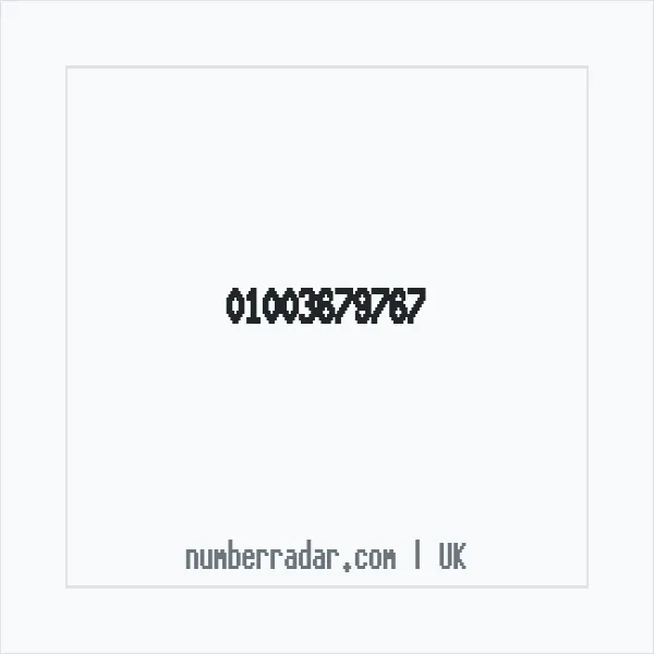Reverse number check for +44 1003 679767 — who called me?