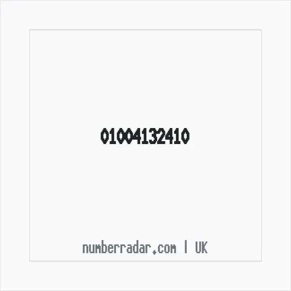 Reverse number check for +44 1004 132410 — who called me?